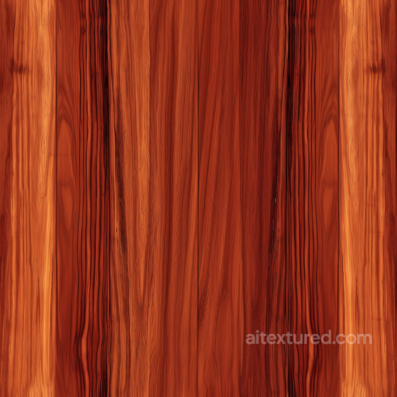 Cherry Wood PBR Texture with Polished Panel Grain Wood texture preview