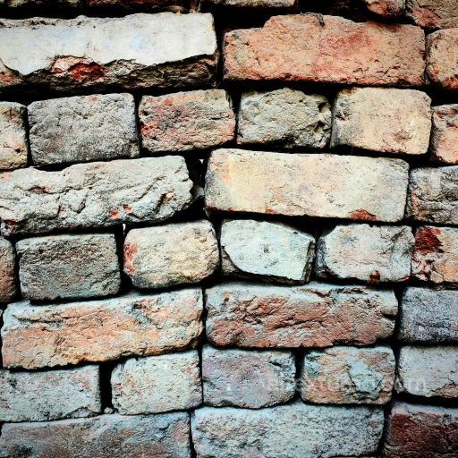 Detailed Old Brick Wall PBR Texture for Architectural 3D Visualization seamless Brick PBR texture