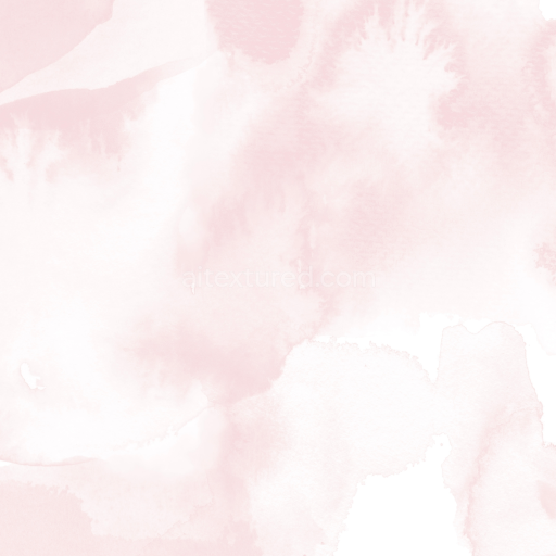 Seamless 3D PBR Soft Pink Watercolor Texture with Subtle Blotches