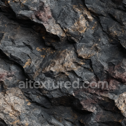 seamless Seamless 3D PBR Texture of Rough Rocky Cliff Wall with Dark and Earthy Tones texture 8k free download PBR