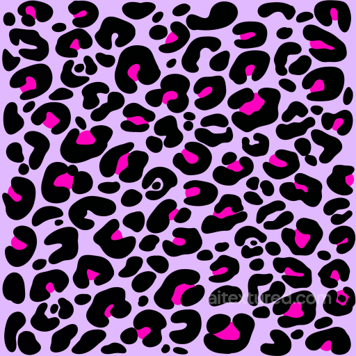Leopard Print Fabric Texture in Purple and Pink seamless Leopard Print PBR texture