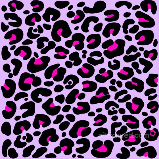 Leopard Print Fabric Texture in Purple and Pink Leopard Print texture preview