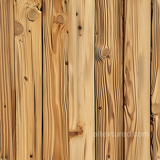 Pine Wood Planks PBR Texture with Natural Knots and Grain Detail seamless Wood PBR texture