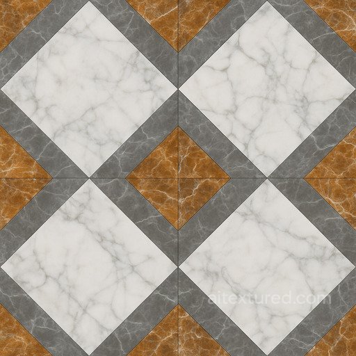 Patterned Marble Floor Seamless Texture seamless Flooring PBR texture