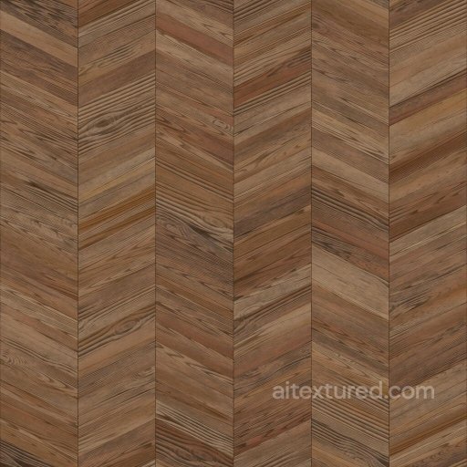Parquet Chevron Brown Wood Floor Tiles | Free PBR seamless Wood PBR texture