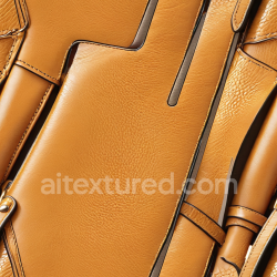 seamless Seamless 3D Vintage Tan Pebbled Leather PBR Texture with Stitched Panels texture 8k free download PBR