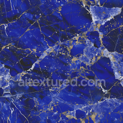 seamless Seamless 3D Lapis Lazuli Marble PBR Texture Featuring Deep Blue and Gold Veined Pattern texture 8k free download PBR