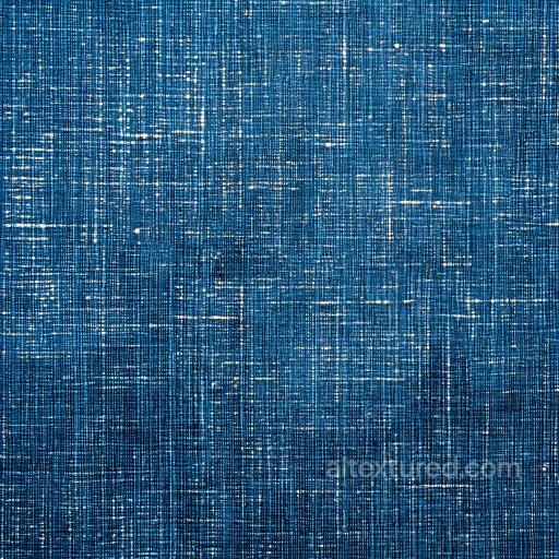 Cracked Denim Fabric PBR Texture with Worn Blue Weave seamless Denim jeans PBR texture