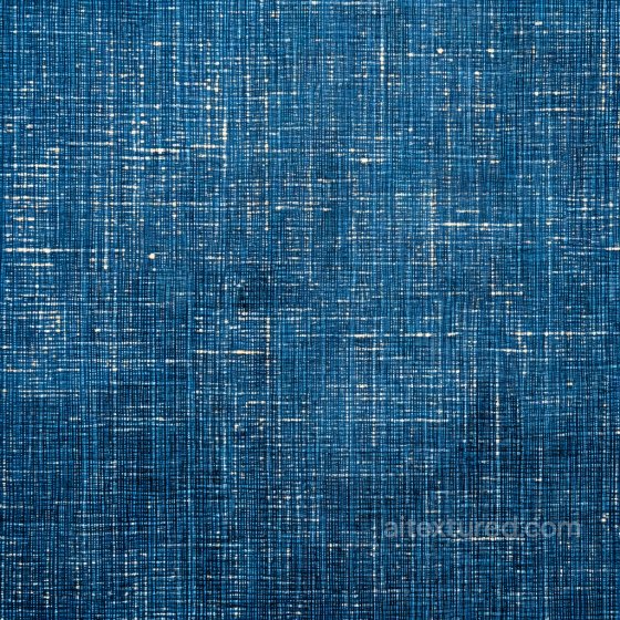 Cracked Denim Fabric PBR Texture with Worn Blue Weave Denim jeans texture preview
