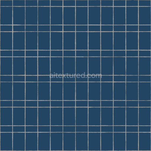 Tiles Seamless Pbr Texture Blue Pattern Design