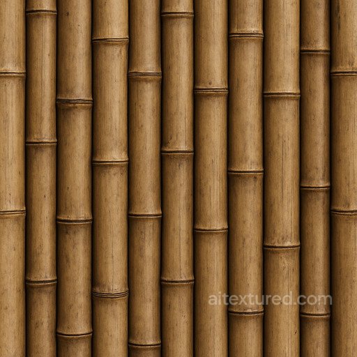 Industrial Bamboo Seamless Texture seamless Basic-materials PBR texture