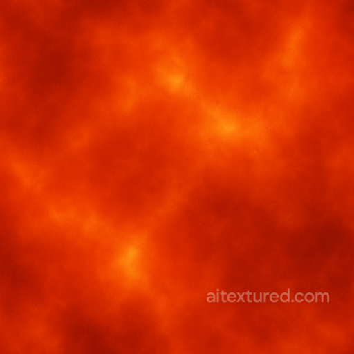 fire glow and radiant heat surface PBR 8K seamless Fire PBR texture