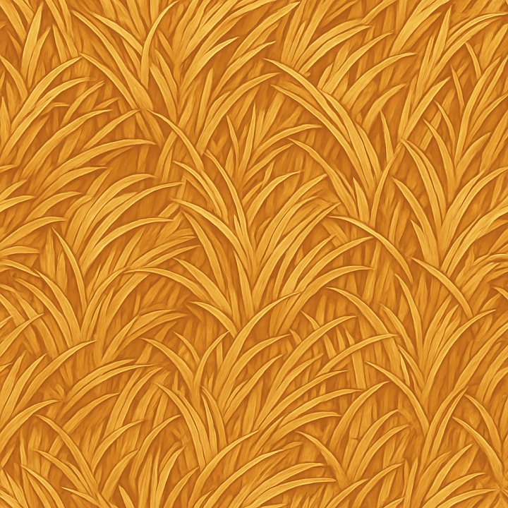 Stylized Haystack seamless PBR texture preview