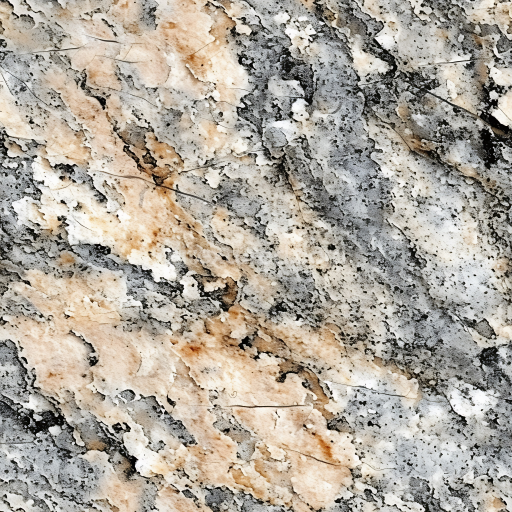 Seamless 3D Weathered Stone Wall PBR Texture with Natural Cracks and Color Variation