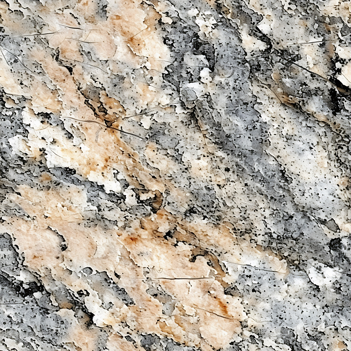 Weathered Stone Wall with Natural Cracks and Color Variation seamless PBR texture preview