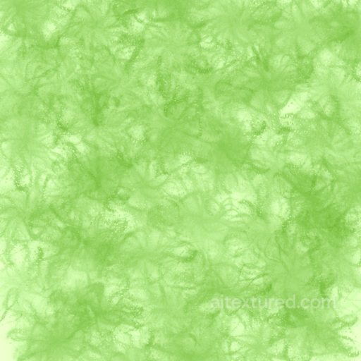 Soft Green Watercolor Wash with Delicate Organic Patterns seamless Watercolor texture PBR texture