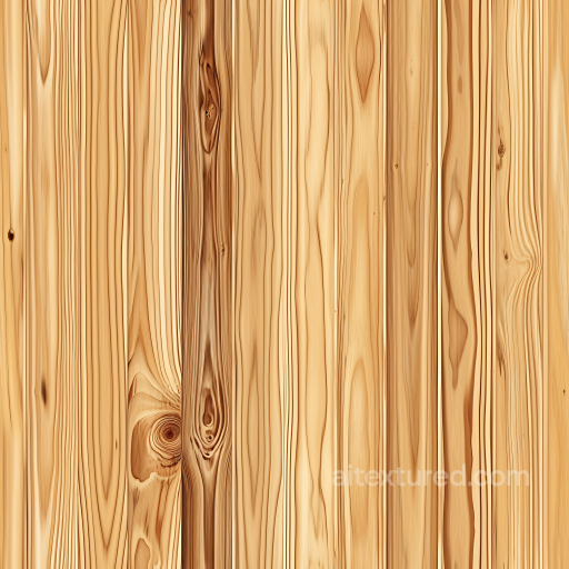 Light Pine Wood Planks Seamless Texture with Distinct Knots and Grain seamless Wood PBR texture