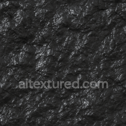seamless Seamless 3d texture pbr 8k coal surface shiny glossy wet charcoal color texture 8k free download PBR