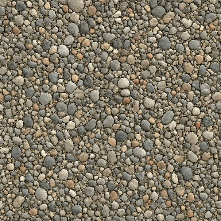 Granular Pebble seamless PBR texture preview