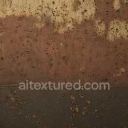 seamless Seamless 3D Rusty Metal PBR Texture Featuring Heavy Corrosion and Pitted Holes texture 8k free download PBR