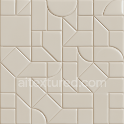seamless Seamless 3d texture pbr 8k mosaic ceramic tiles with geometric shapes and glossy finish texture 8k free download PBR