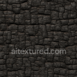 seamless Seamless 3D texture of burnt wood charred surface PBR 8K texture 8k free download PBR