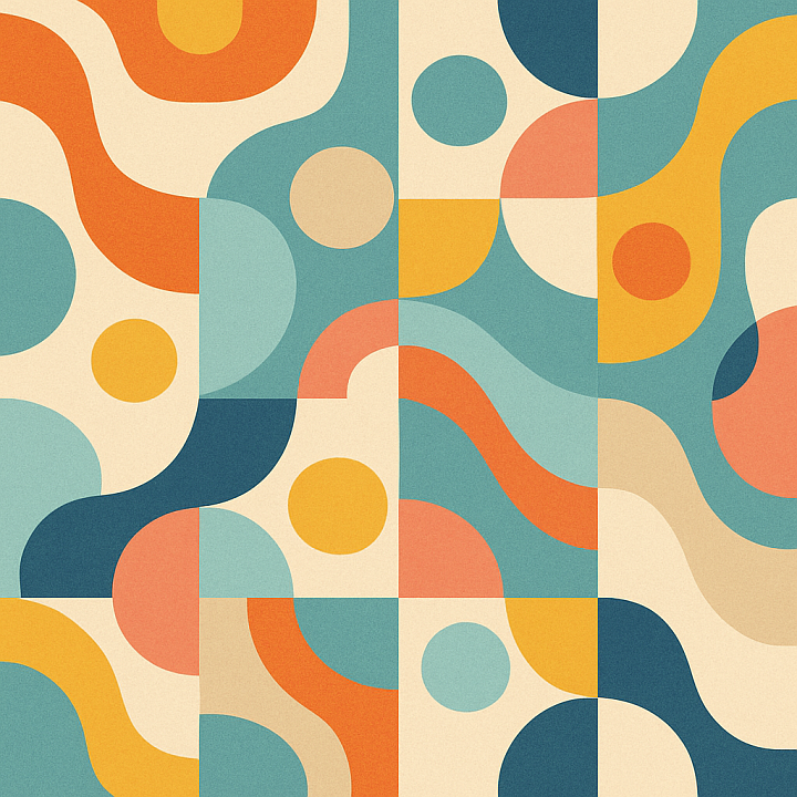 Clean Abstract Pattern seamless PBR texture preview