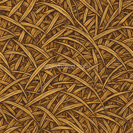 Stylized Dried Grass Seamless Texture