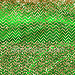 seamless Seamless 3D PBR Texture of Green Fabric with Gold Glitter Zigzag Pattern texture 8k free download PBR