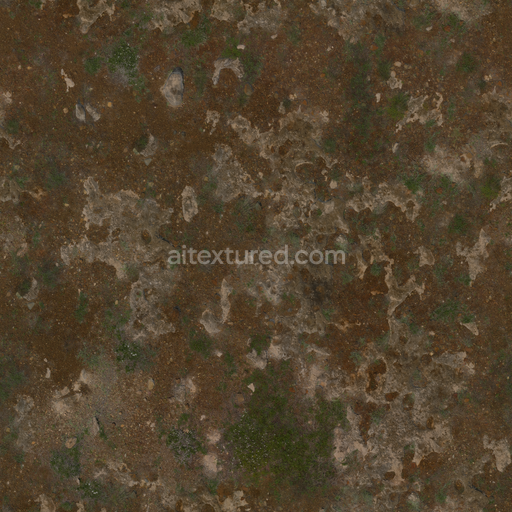 Rocks Brown Gravel — Costal Rocks Brown Ocean Costal Rocks — PBR seamless 3D texture