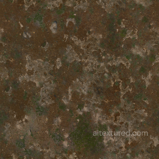 Rocks Brown Gravel seamless Rock PBR texture