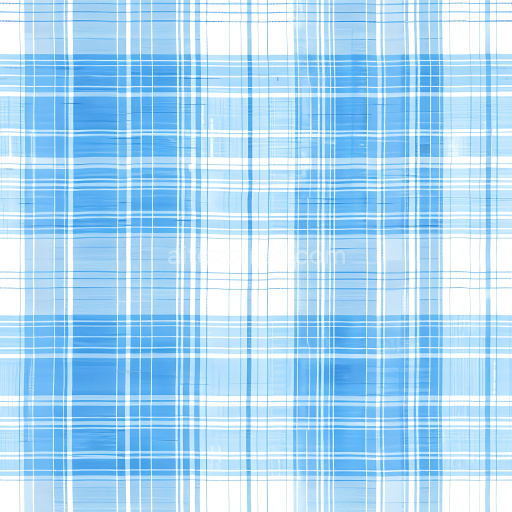 Seamless 3D Metal PBR Texture Featuring Blue Plaid Linear Design