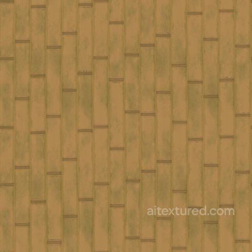 Bamboo Fence Texture | Free PBR seamless Foliage PBR texture