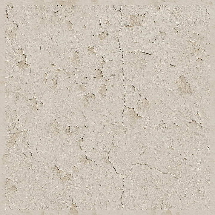 Weathered Paint Plaster Wall Surface For Aged Architectural Scenes seamless PBR texture preview