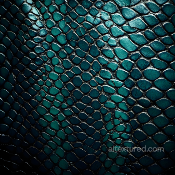 Glossy Blue Reptilian Scale Skin Seamless Texture Skin texture preview