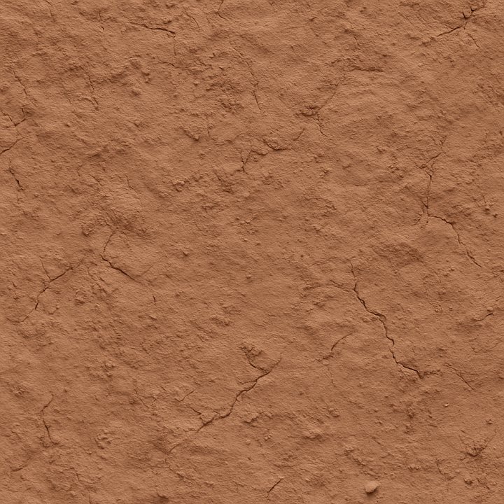 Photorealistic Clay seamless PBR texture preview
