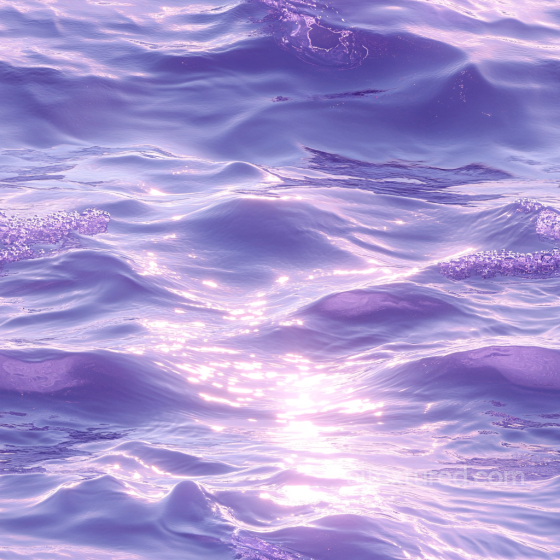 Water PBR Texture with Soft Pastel Ocean Surface and Gentle Waves Water texture preview