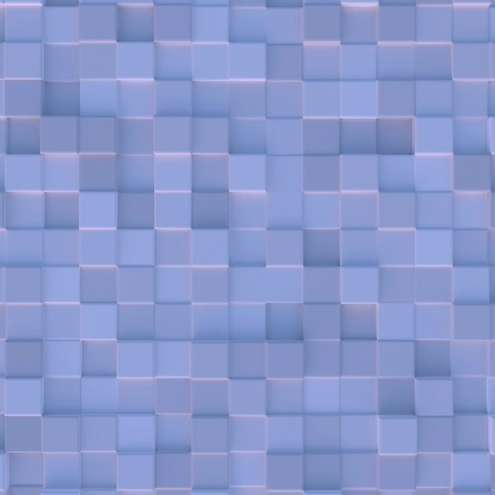 Blue Cube Tile seamless PBR texture preview