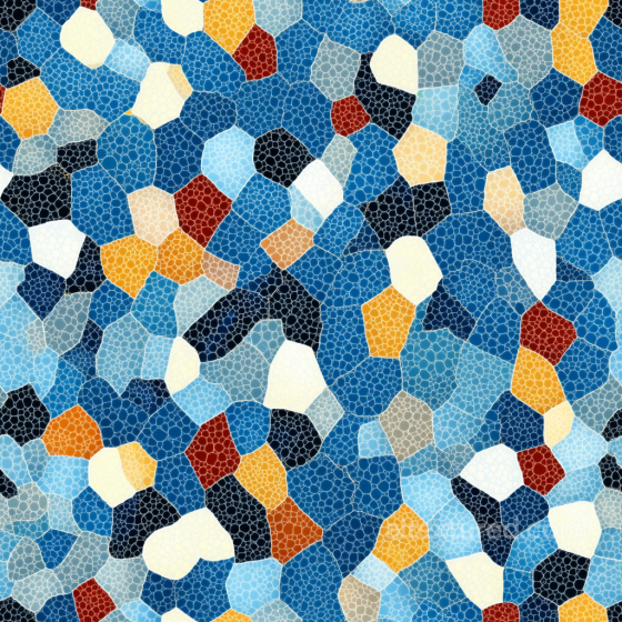 Mosaic PBR Texture with Vibrant Multicolor Stone Chips Mosaic texture preview
