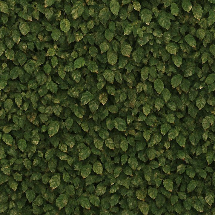 Weathered Dense Foliage seamless PBR texture preview