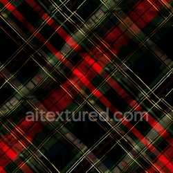 seamless Seamless 3D PBR Texture of Red and Green Plaid Fabric with Fine Weave Detail texture 8k free download PBR