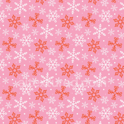 seamless Seamless 3D PBR Texture of Pink Christmas Digital Paper with White and Red Snowflakes texture 8k free download PBR