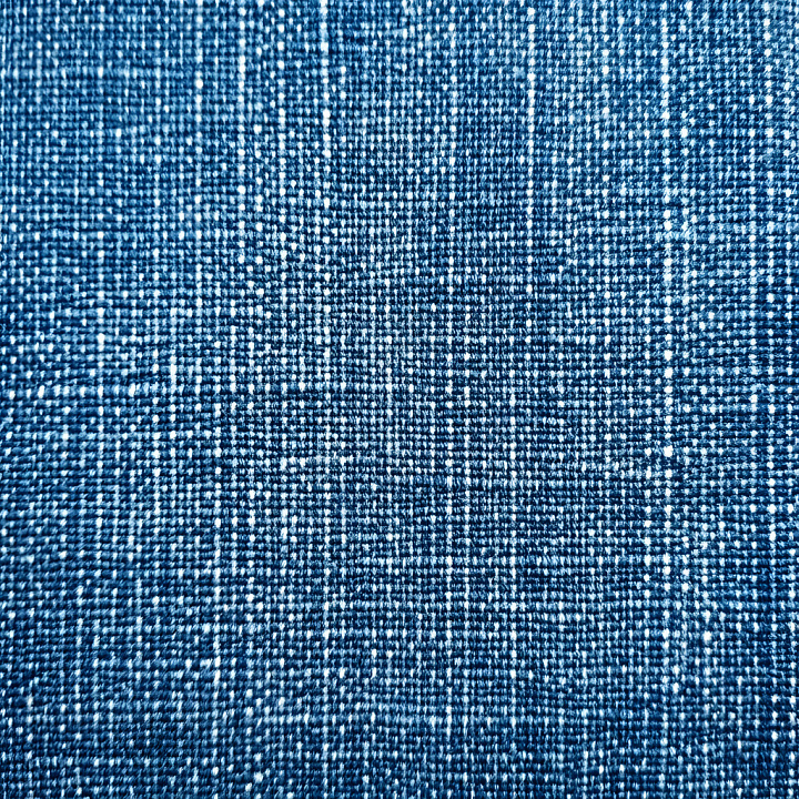 Denim Fabric with Detailed Indigo Weave Pattern seamless PBR texture preview