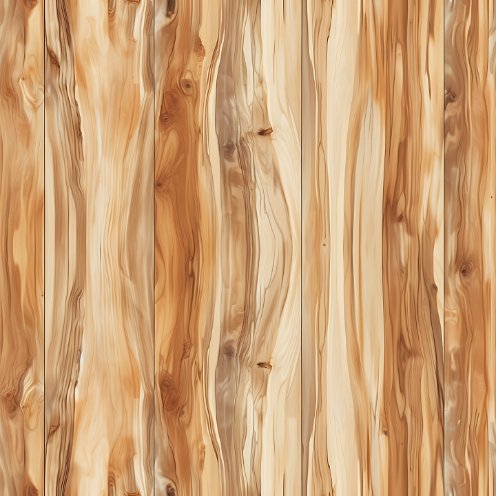 Light Rustic Pine Wood Floor with Knots and Natural Grain seamless PBR texture preview