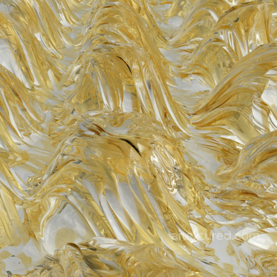 Seamless Amber Tinted Glass PBR Texture for 3D Rendering Glass texture preview