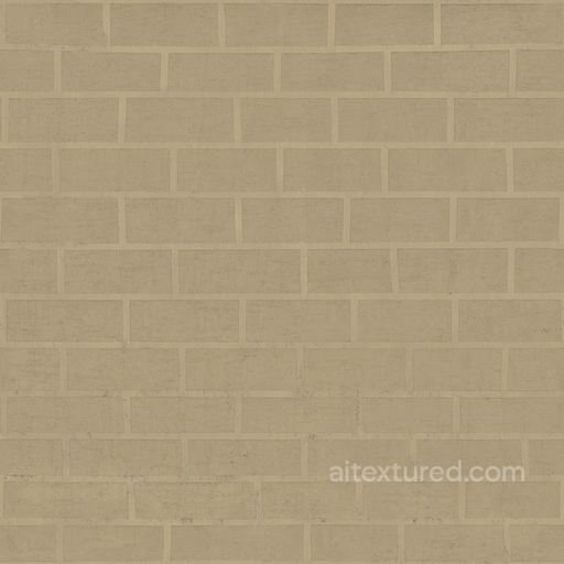 Plaster Brick Pattern - Coarse Blocks Brick Weathered Wall Plastered seamless Brick PBR texture
