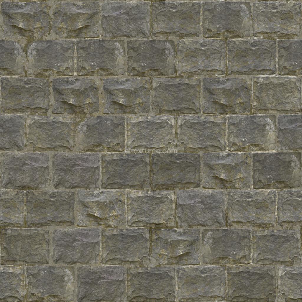Seamless dark brick texture for 3D applications