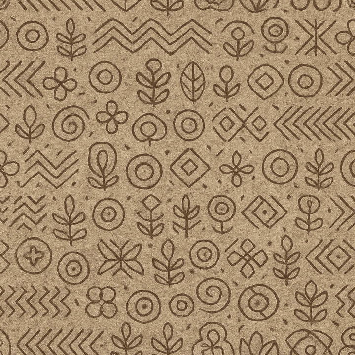 Patterned Recycled Paper seamless PBR texture preview