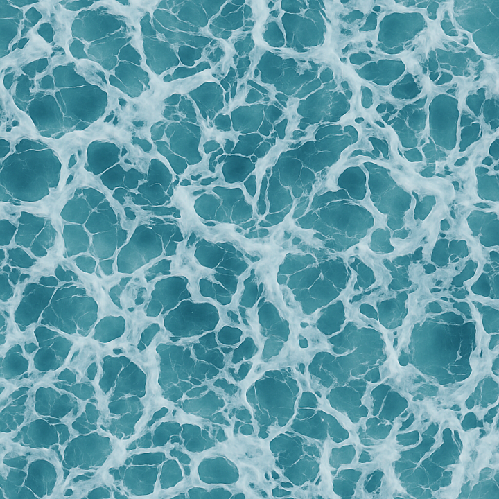 Ocean Foam seamless PBR texture preview