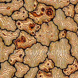 seamless Seamless 3D PBR Crosscut Wood Texture Featuring Knots and Detailed Grain Patterns texture 8k free download PBR